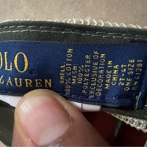 Boys Ralph Lauren trucker hat